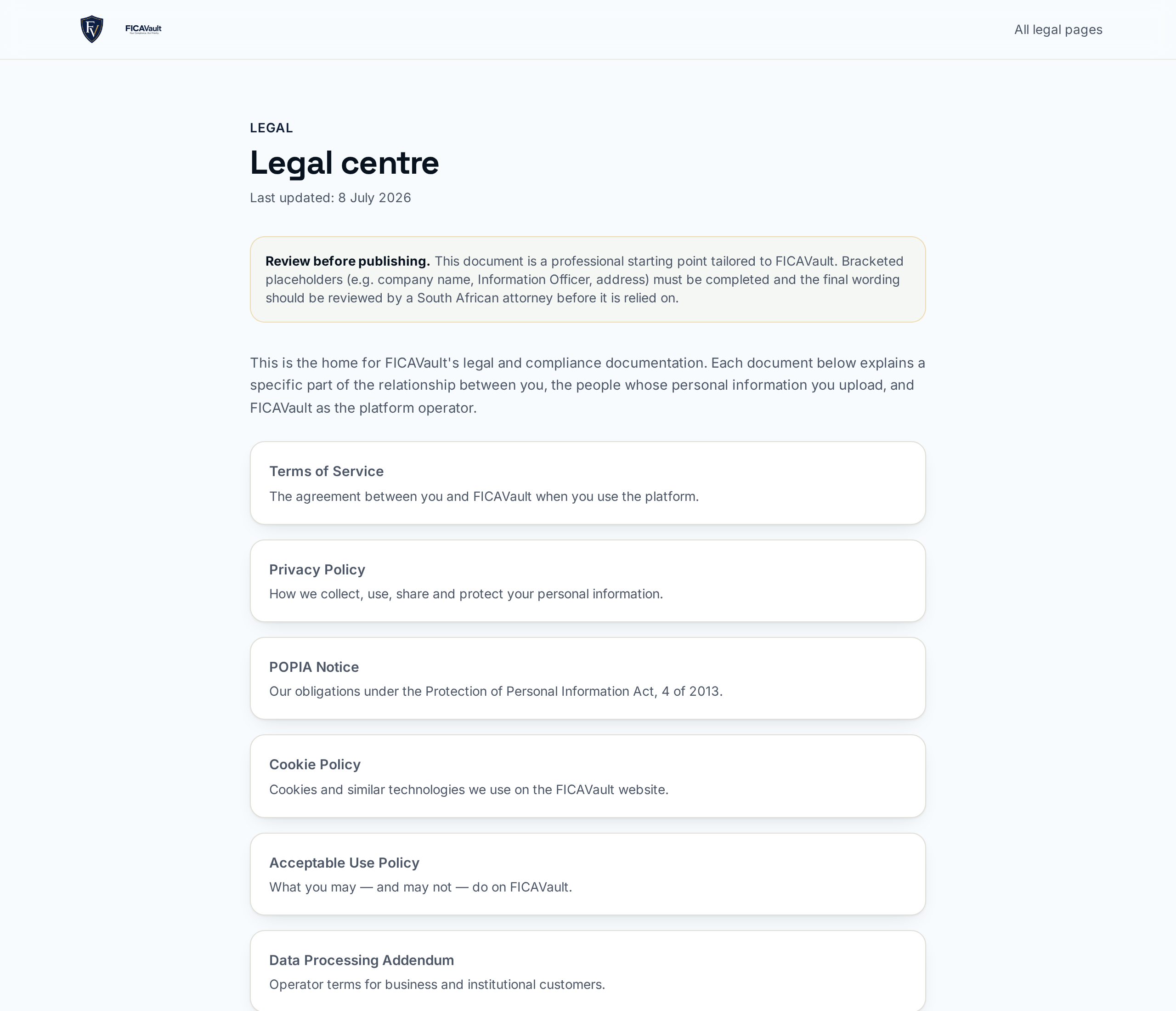 FicMe legal centre